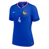 Fotbalové Dres Francie Dayot Upamecano #4 Dámské Domácí ME 2024 Krátký Rukáv